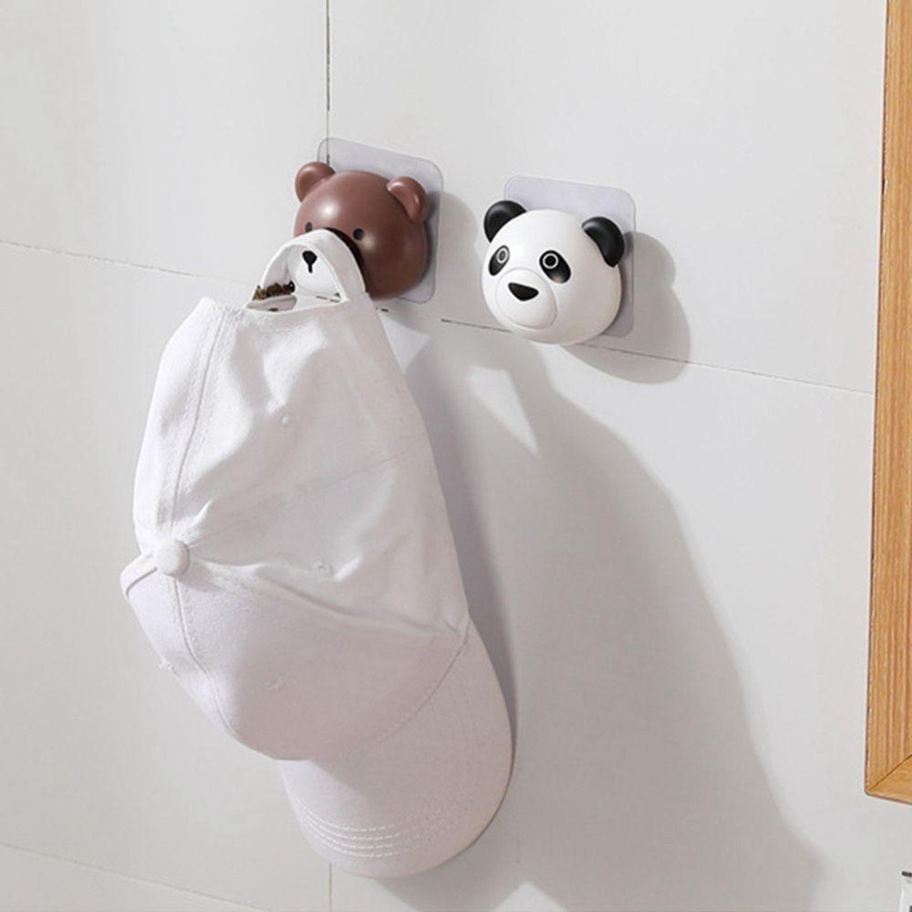 YIYU Tyler1 Móc Treo Chìa Khóa / Dù / Mũ Hình Động Vật Siêu Dễ Thương Không Cần Đục Lỗ