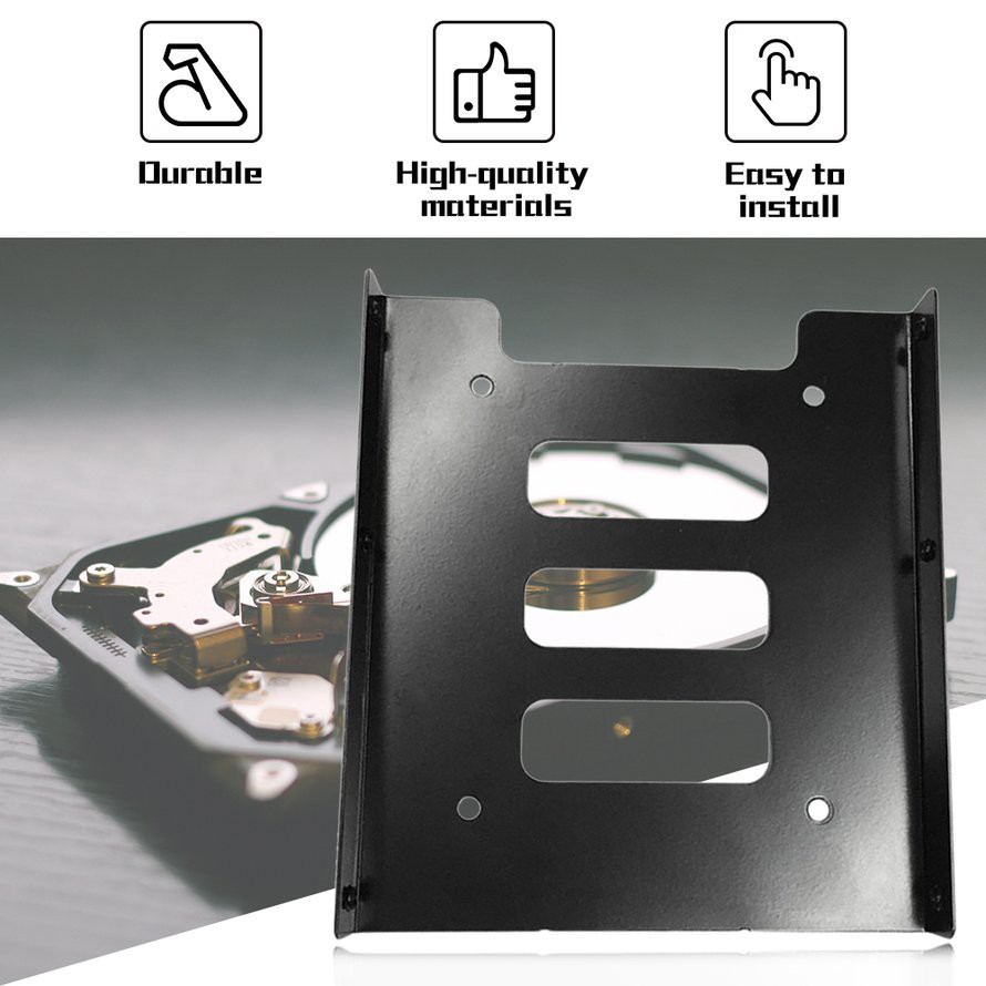 Khay Đựng Ổ Cứng Ssd Hdd Chuyển Từ 2.5 Inch Sang 3.5 Inch | BigBuy360 - bigbuy360.vn