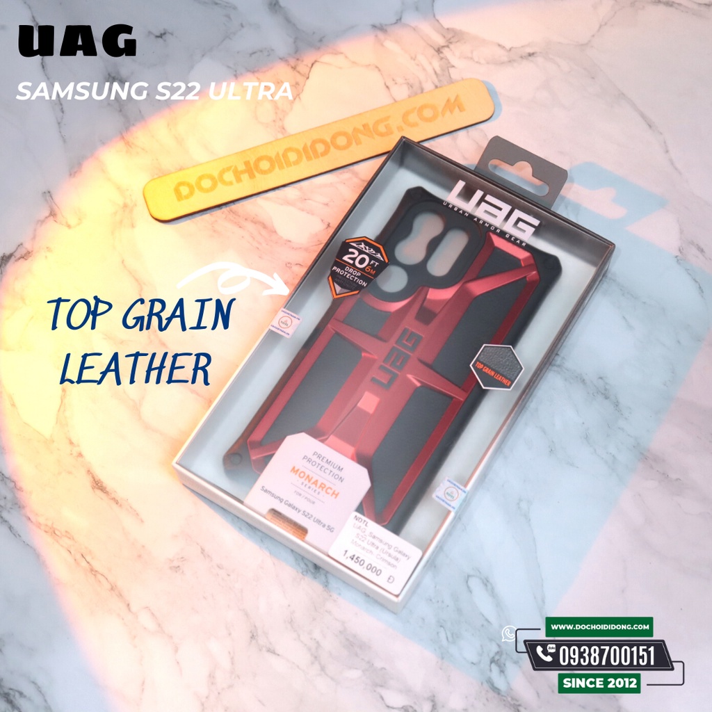 Ốp lưng Samsung Galaxy S22 Ultra UAG Premium Protection Monarch Series