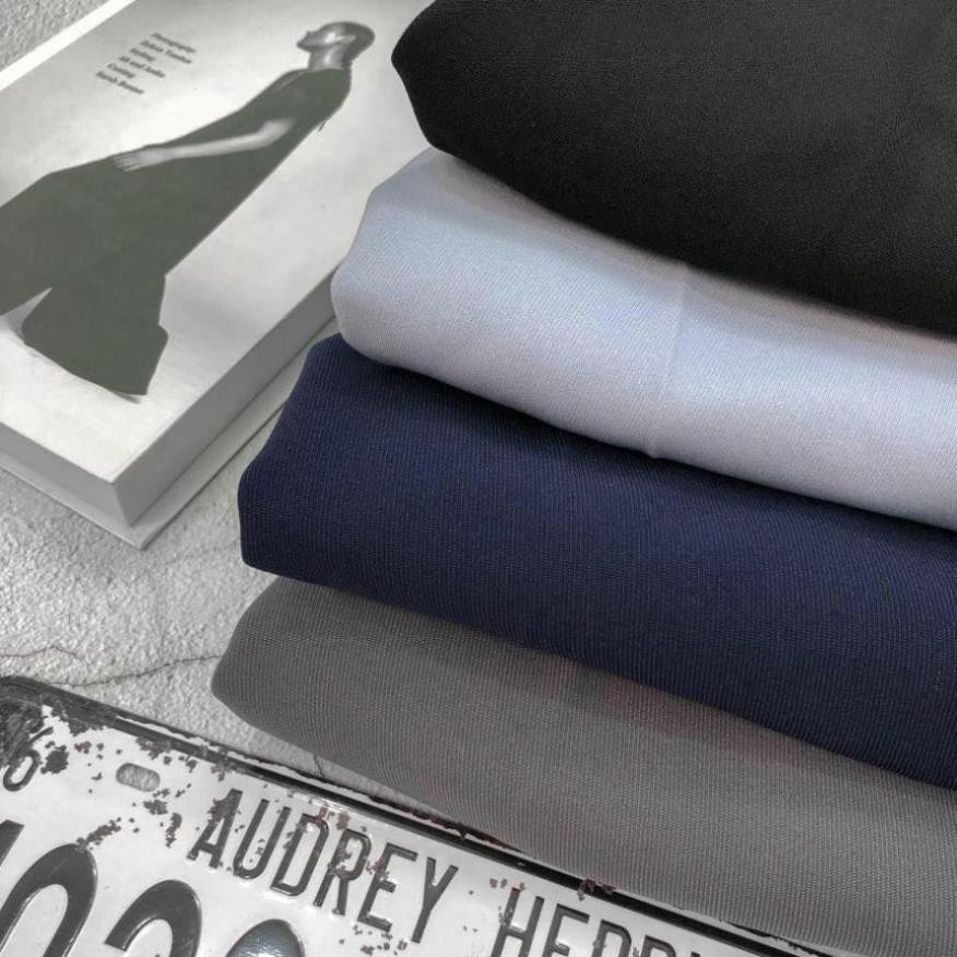 Quần âu nam, quần baggy đen co dãn ôm ống côn vải chống nhăn cao cấp không bai, xù | BigBuy360 - bigbuy360.vn