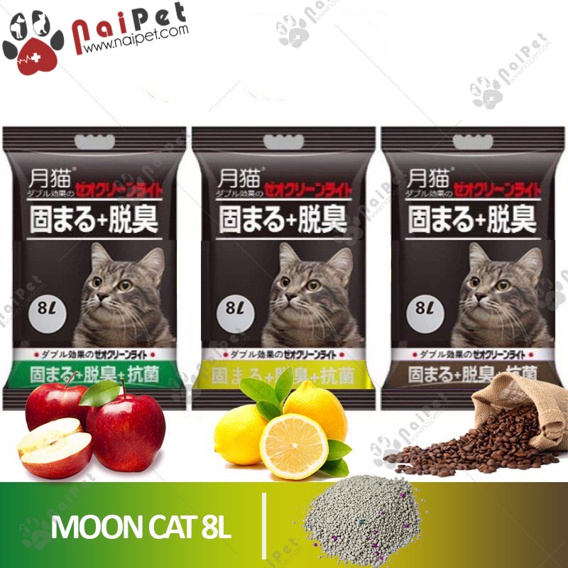 Cát Vệ Sinh Cát Đất Sét Nhật Đen Moon Cat 16L CDS004