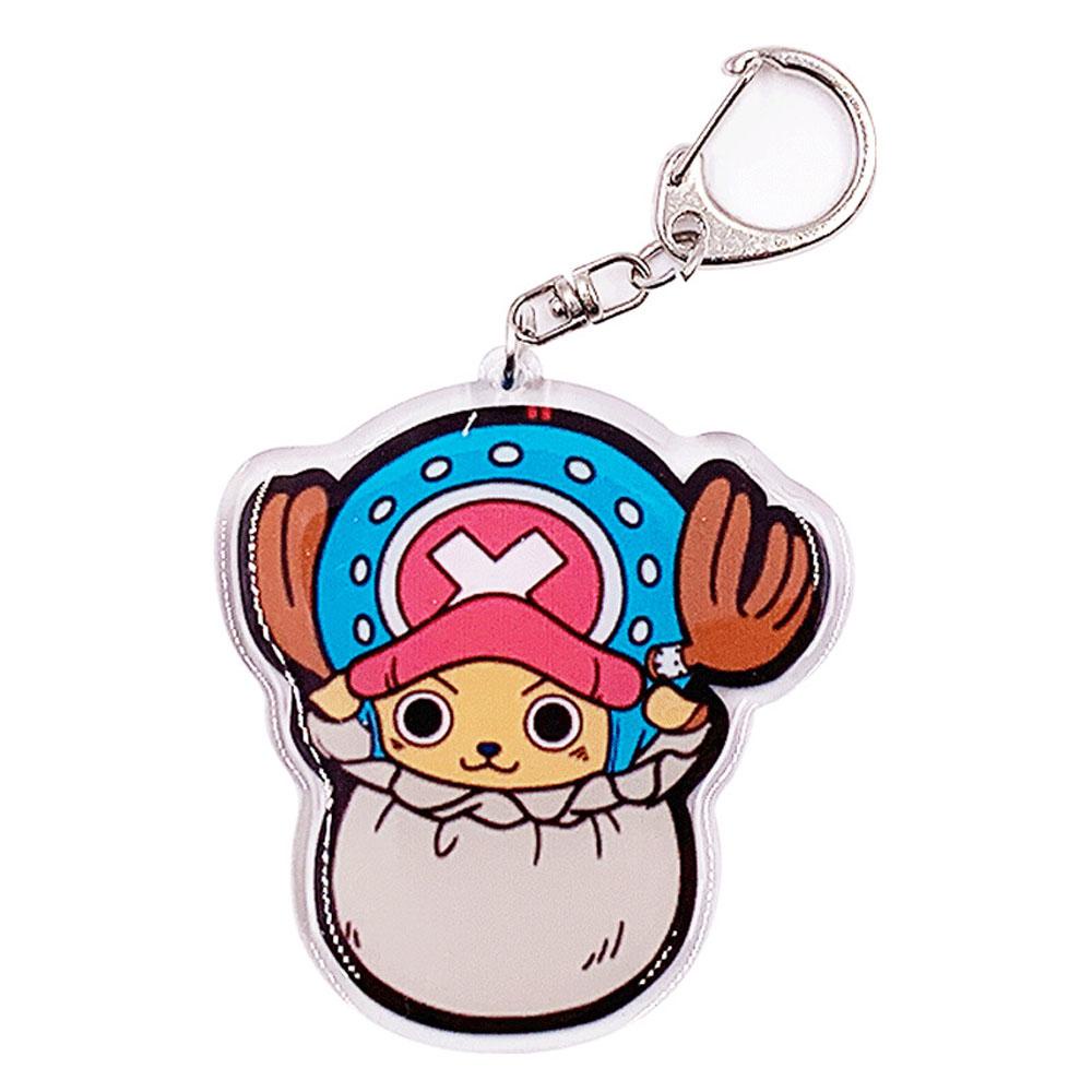 Móc Khóa Hình Nhân Vật Anime Nhật Bản Hai Mặt