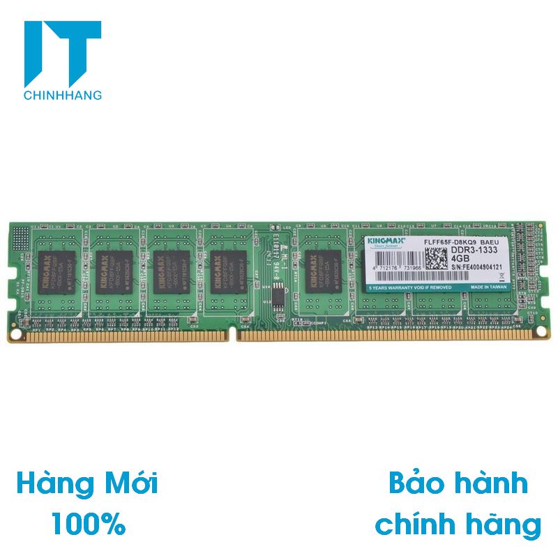 RAM KINGMAX DDR3 1600MHz 4GB PC Memory - Hàng Chính Hãng