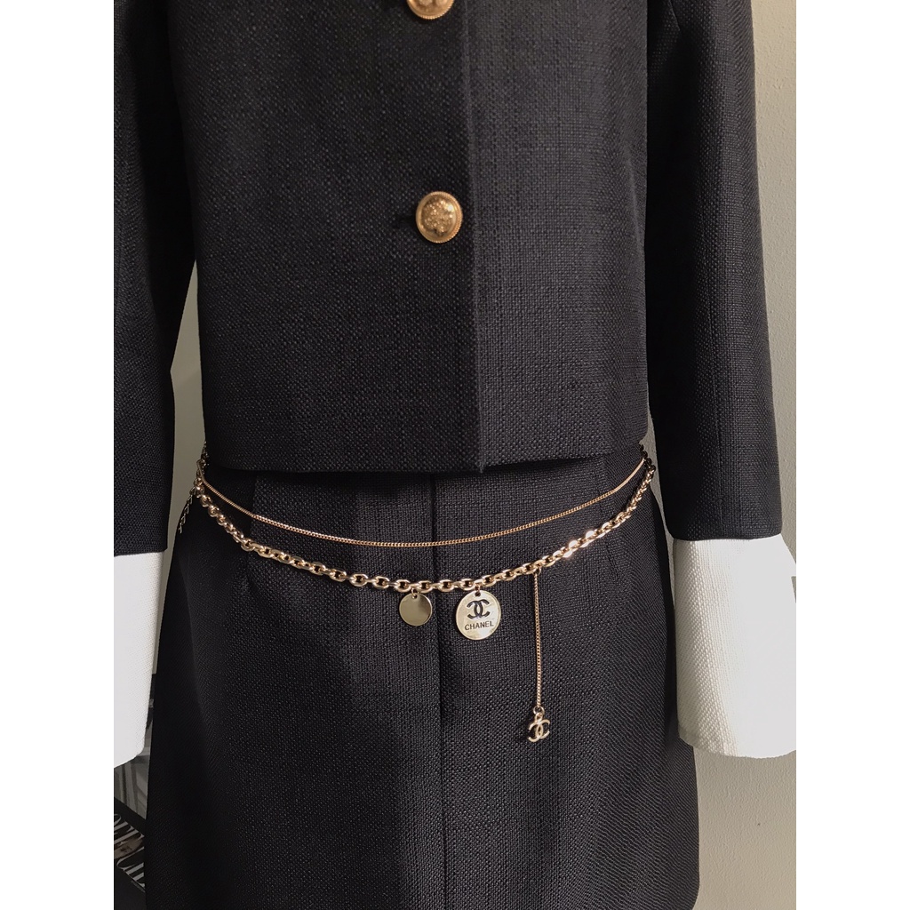 TIFFANY STUDIOS - Thắt Lưng Kim Loại Vàng Kim - GOLD BELT