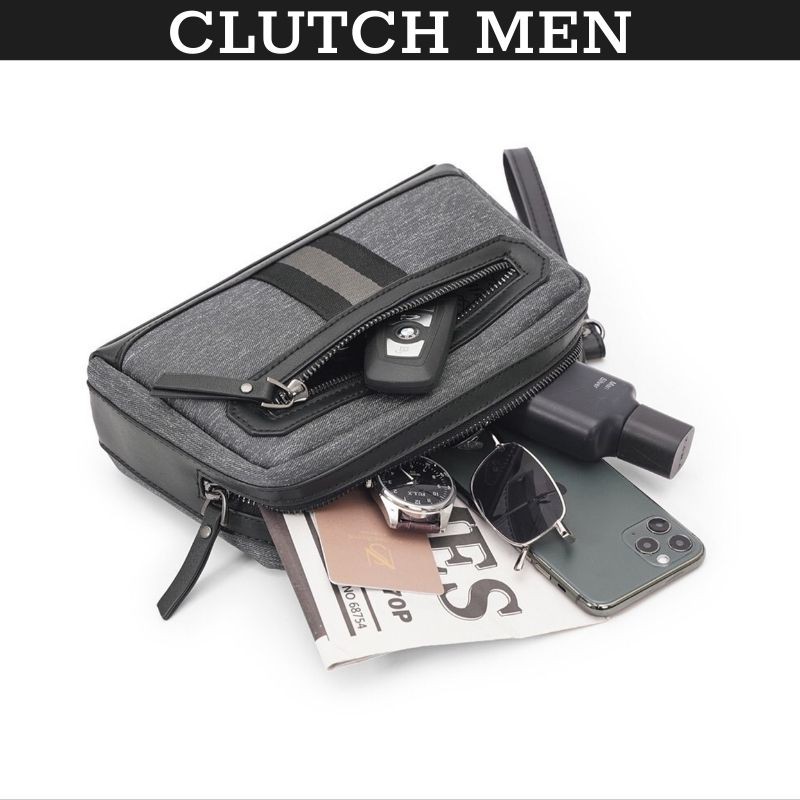 Ví cầm tay Nam nhập khẩu -BH 24 tháng- ví clutch Nam công sở 2021