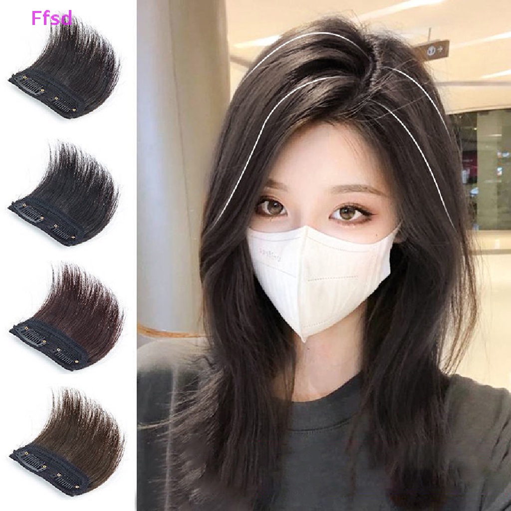 Kẹp Tóc Giả Bồng Bềnh Tự Nhiên Không Đường May Bằng Sợi Tổng Hợp Cho Nữ * Bán Chạy