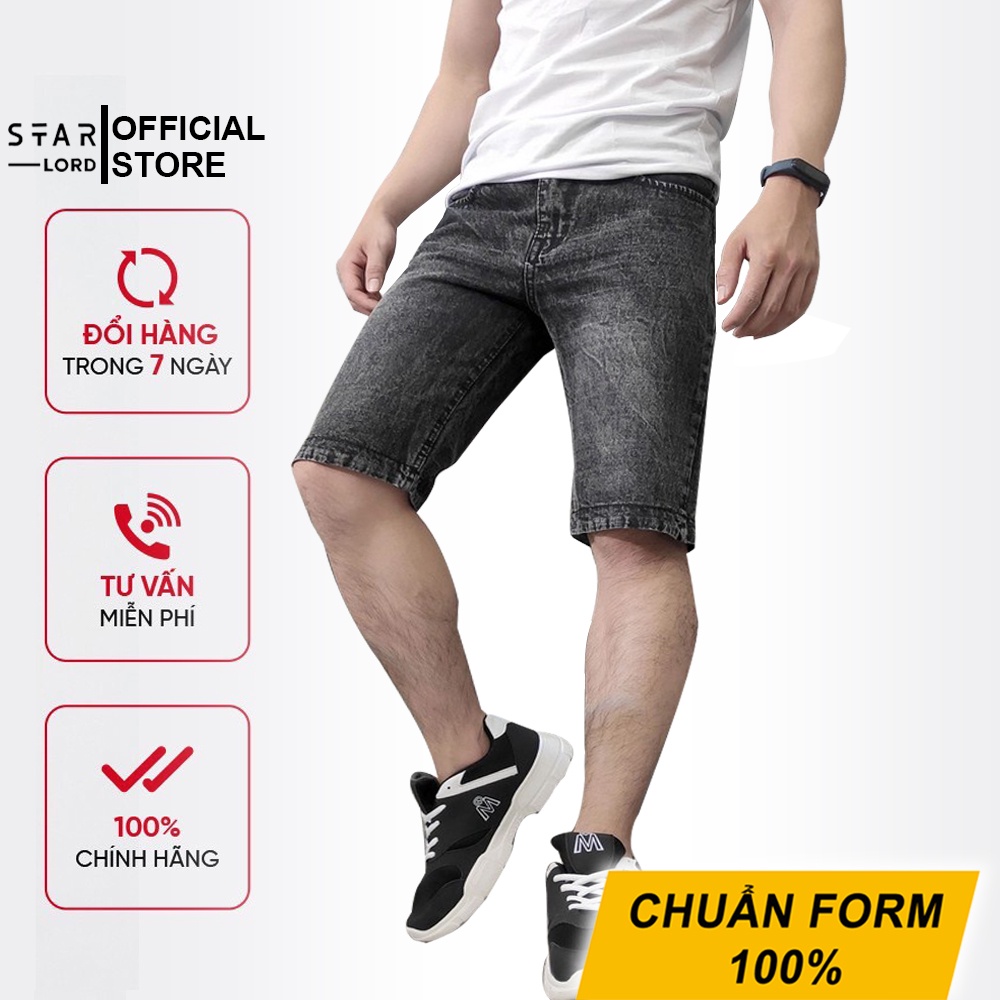 Quần short nam vải jean dày đẹp chuẩn form dáng SL110 StarLord