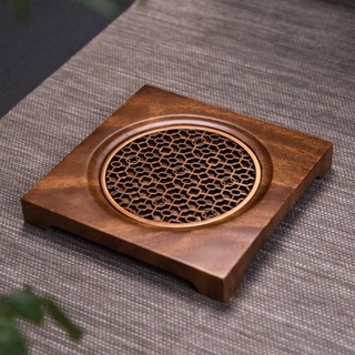 THUYỀN TRÀ GỖ LÓT ĐỒNG
