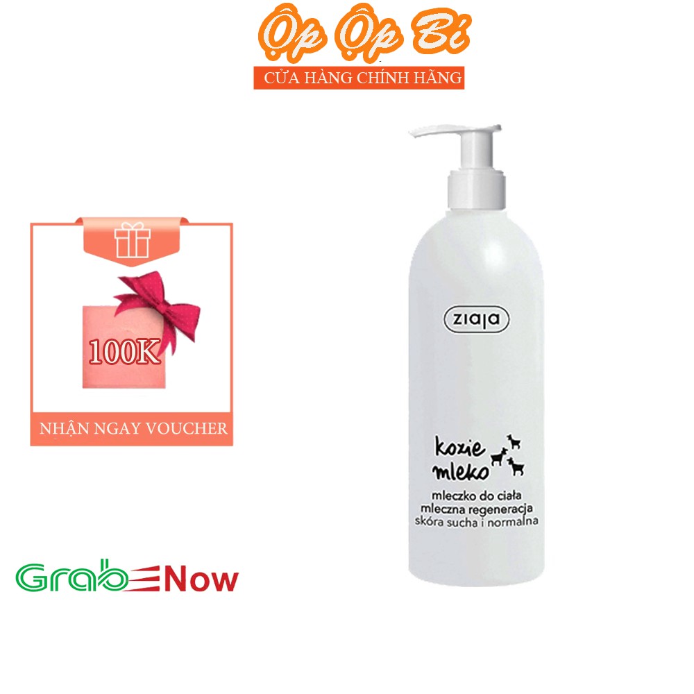 Ziaja Dưỡng Thể Trắng Da Chiết Xuất Từ Sữa Dê Balan - Ộp Ộp Bí