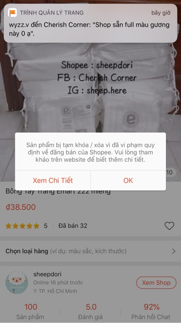 Bông Tẩy Trang Emart 222 Miếng | BigBuy360 - bigbuy360.vn