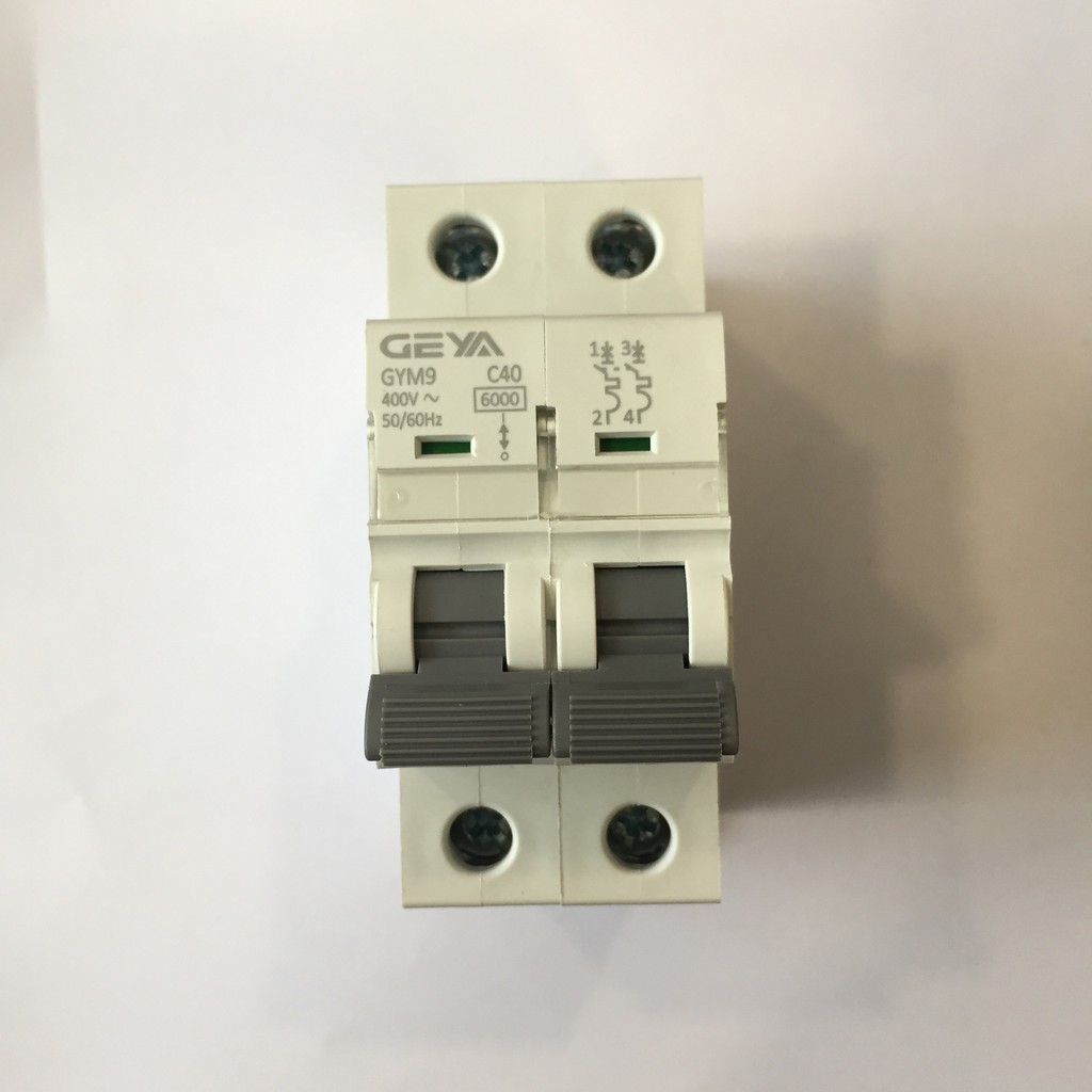 Bộ ngắt mạch CB điện hai chiều cầu dao điện AC cho Solar Năng Lượng Mặt Trời GIVASOLAR GEYA AC 400V (20A, 25A-32A-40A)