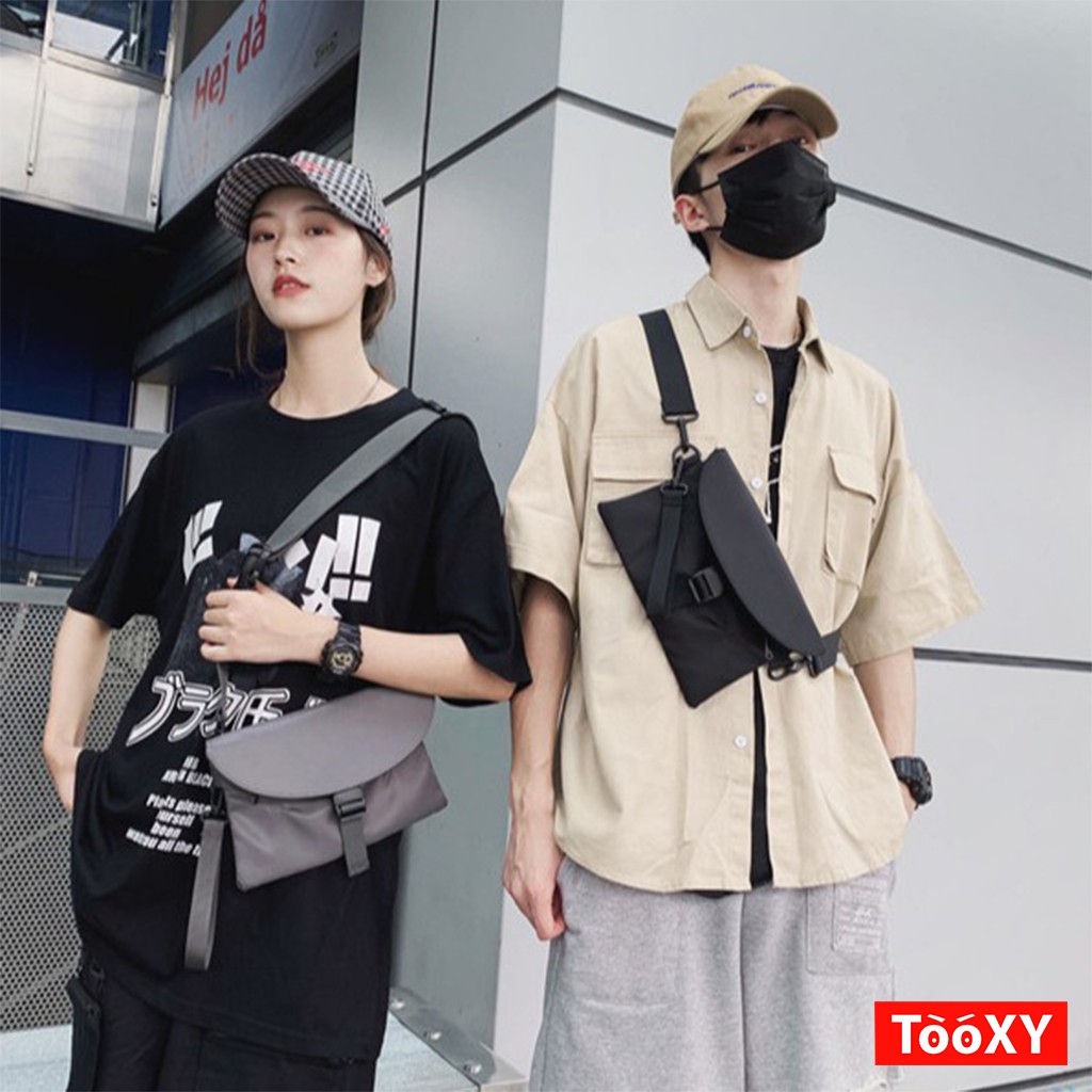 Túi đeo chéo nam thời trang Vải Dù Polyester chống nước - Bumbag Clutch cầm tay