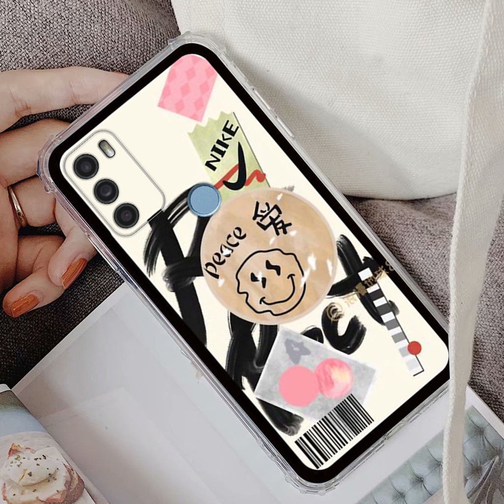 Ốp lưng Vsmart Joy 4 in hình hoạ tiết nhãn hiệu thời trang bao chất. Vỏ điện thoại Joy 4 cao cấp.