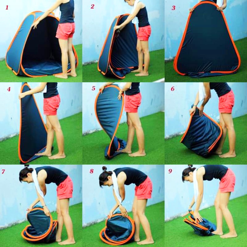 Lều xông hơi sau sinh, Lều xông hơi tại nhà tự bung gấp gọn cao cấp nhiều màu sắc BBShine – ME001