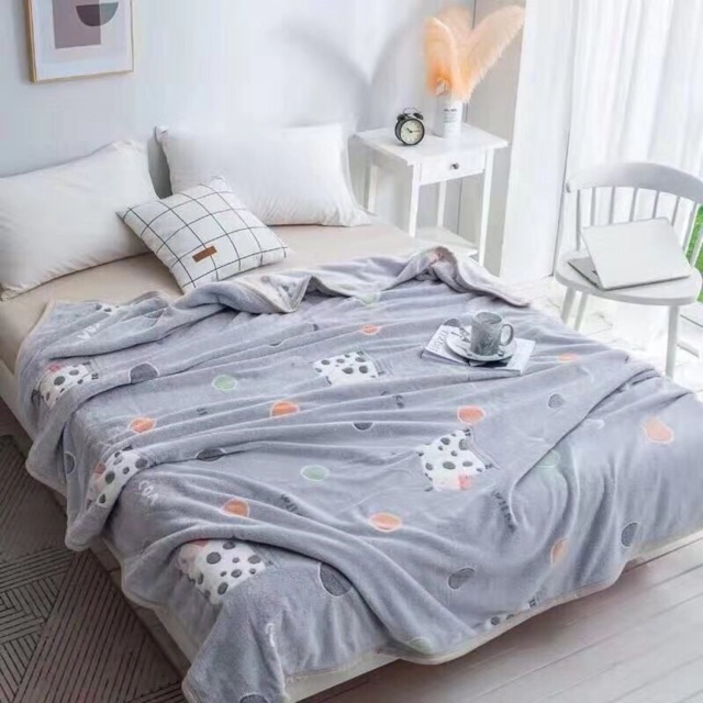 Bộ chăn nhung lụa cao cấp