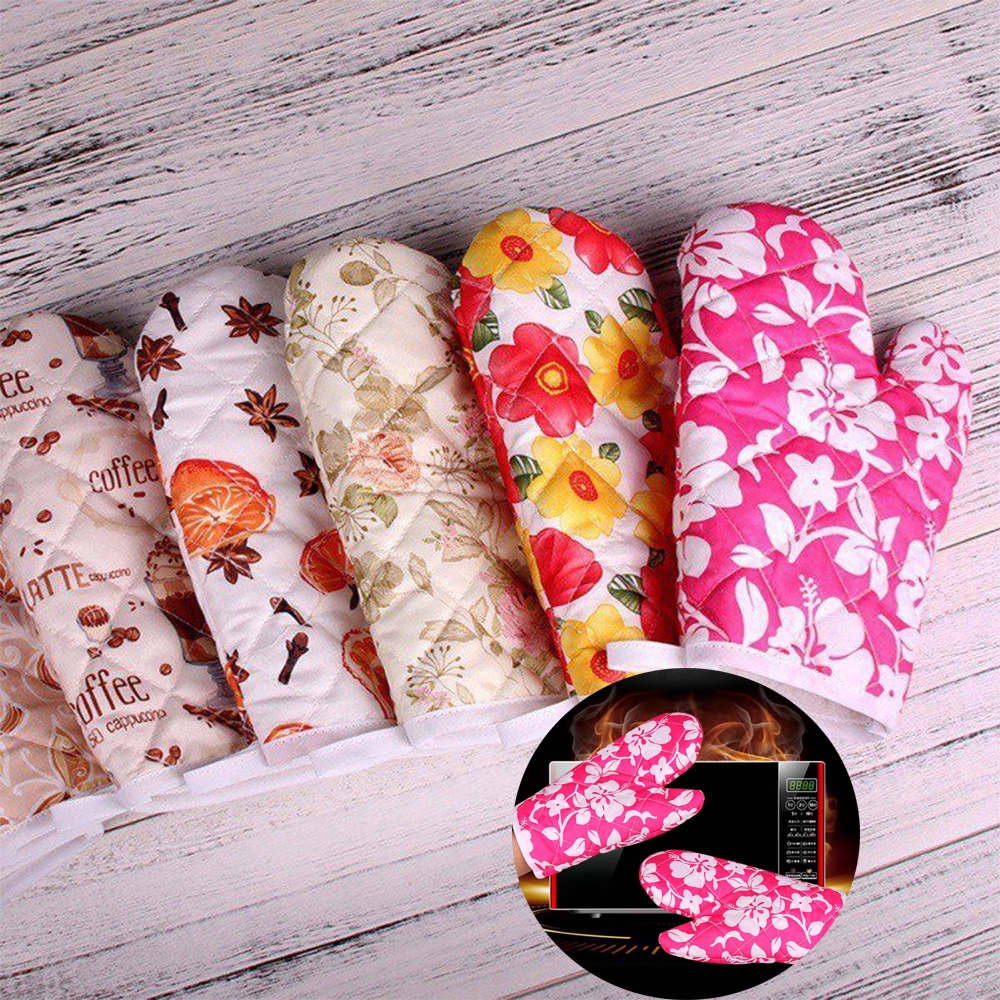 Găng tay cách nhiệt chống bỏng dùng trong nhà bếp