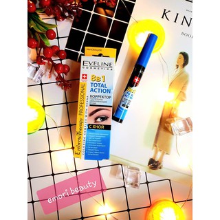 Dưỡng Mày Eveline 8in1 Total Action Kích Lông Mày Dài Rậm