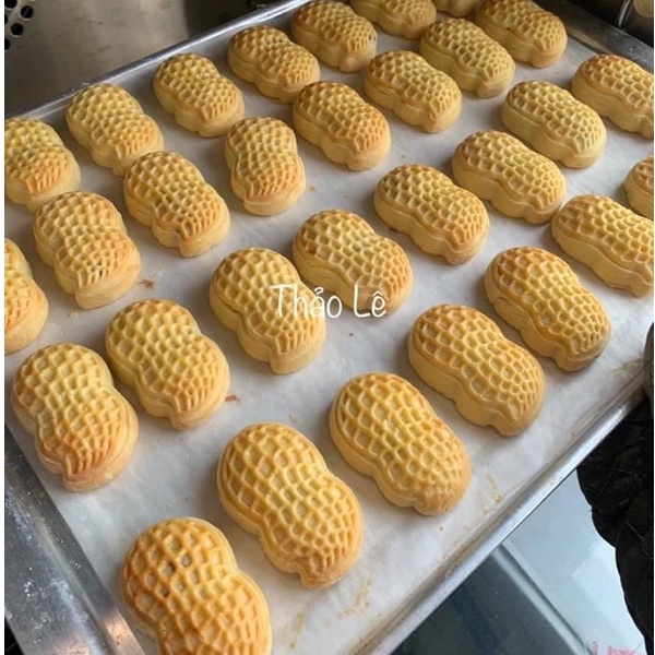 Khuôn lò xo 50g củ lạc 1 nhấn 2 mặt