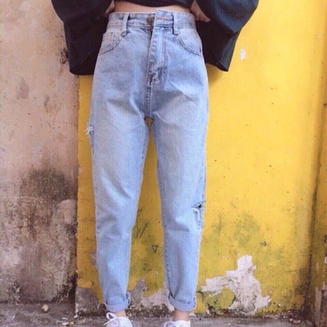 Quần Baggy JEANS size SML hàng đẹp chuẩn shop