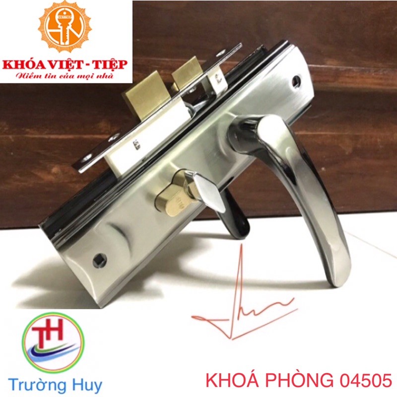 [chính hãng] Khoá cửa phòng Việt Tiệp - 04505 - Bảo hành 3 năm