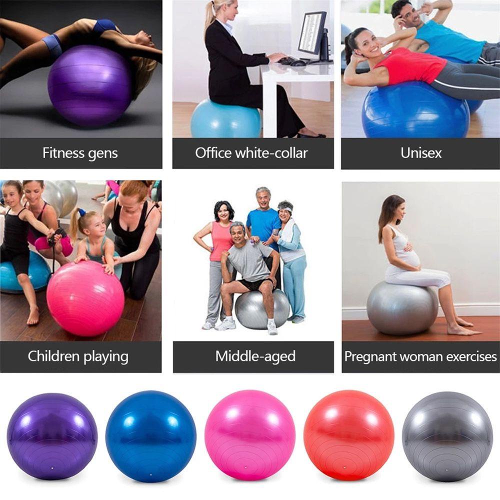 Bóng Tập Yoga Dày 65cm Chống Mỏi Chuyên Dụng