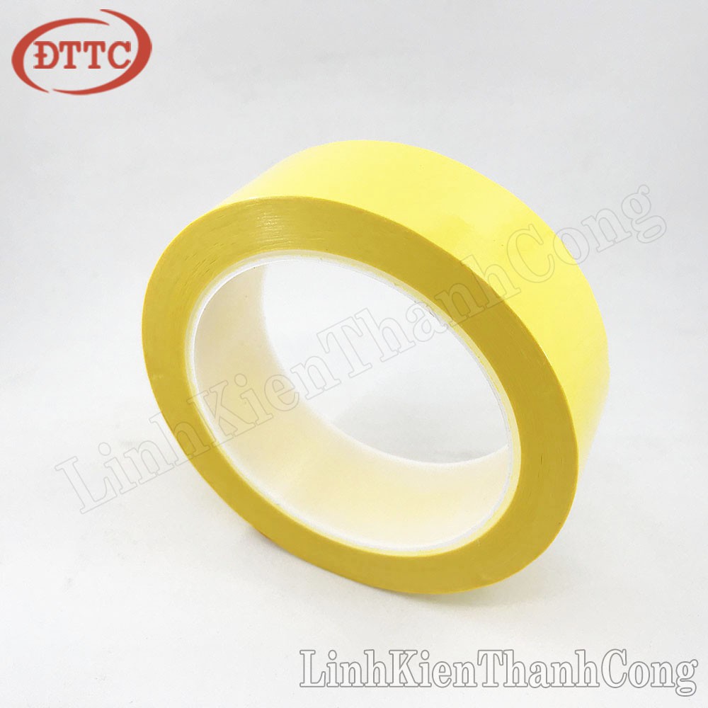 Băng Dính Quấn Biến Áp Xung Vàng Rộng 15mm 17mm 20mm 22mm 25mm 27mm 30mm 33mm 35mm 38mm 40mm 42mm 45mm 50mm 60mm