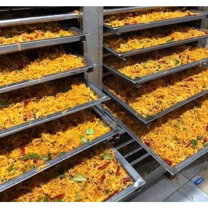 Khô gà lá chanh 1kg 2 hộp (giao hoả tốc HCM)