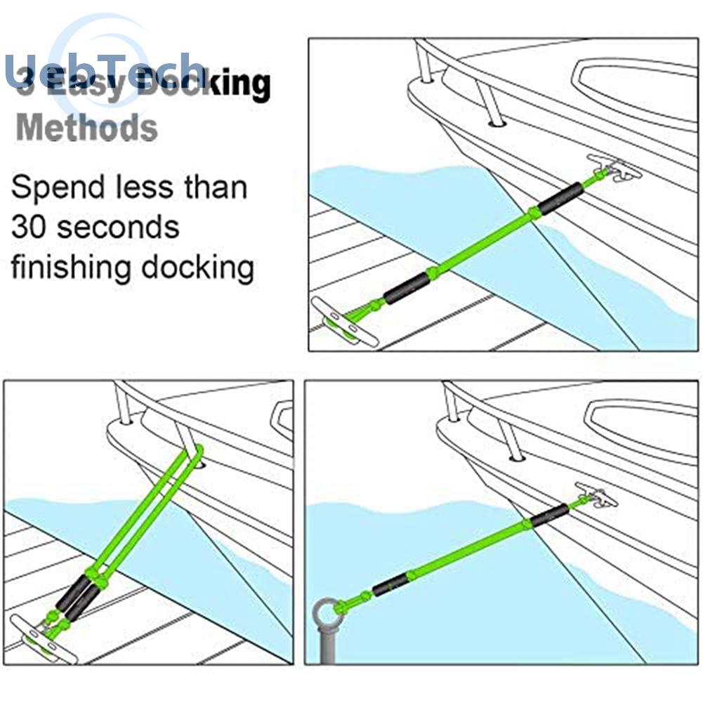 Dây Bungee Đàn Hồi Hỗ Trợ Neo Thuyền