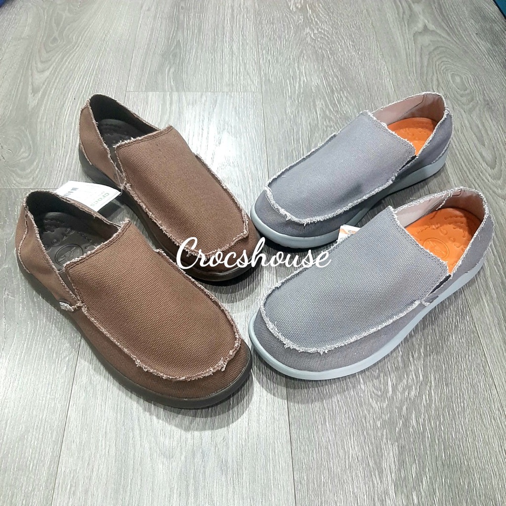 (Chính hãng) Giày lười nam crocs walu santa cruz chính hãng nhiều màu, giày crocs nam vải - Crocs house