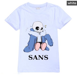 [ CỰC HOT ]  Áo Thun Sans Game Undertale Màu Trắng Đen mẫu mới nhất