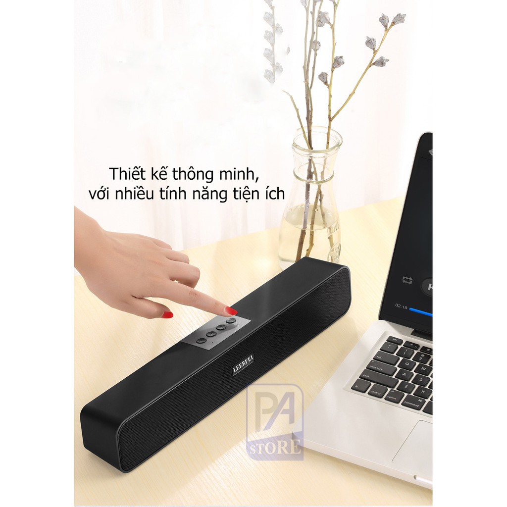 [Free Ship] Loa Thanh Đôi Soundbar 2.2 Bluetooth E91 10W, Pin dung lượng lớn, âm thanh sống động, Hổ trợ thẻ nhớ,USB