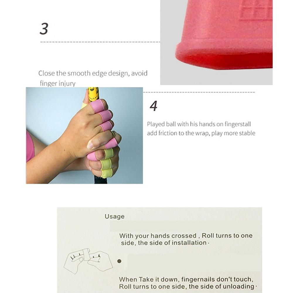 Đệm Bọc Ngón Tay Bằng Silicone Nhiều Màu Chống Trượt Hỗ Trợ Tập Đánh Golf BERNARDO