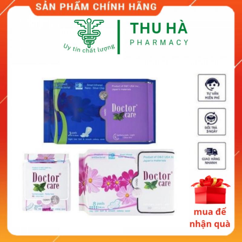 Băng vệ sinh thảo dược Doctor Care hàng ngày/ ban ngày/ đêm