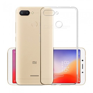 Ốp Xiaomi Redmi 6 dẻo trong suốt