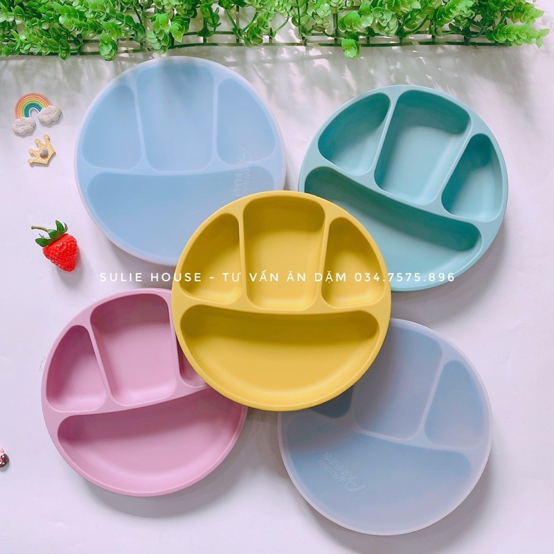 Khay ăn dặm silicon Hàn quốc Agafura