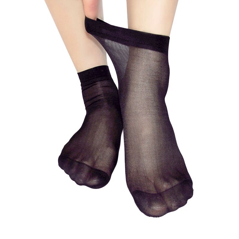 Sét 10 đôi tất da chân mỏng giá rẻ