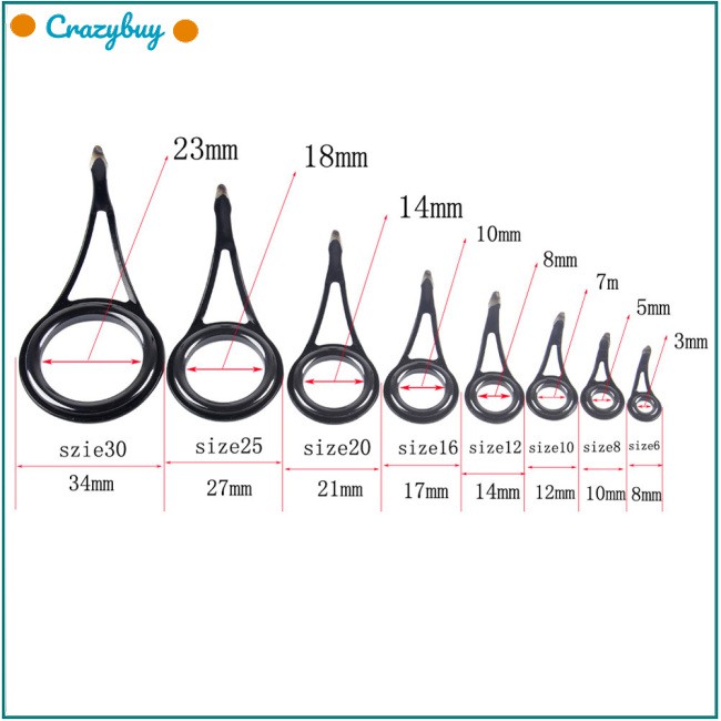 Khoen chỉnh cần câu bằng thép không gỉ