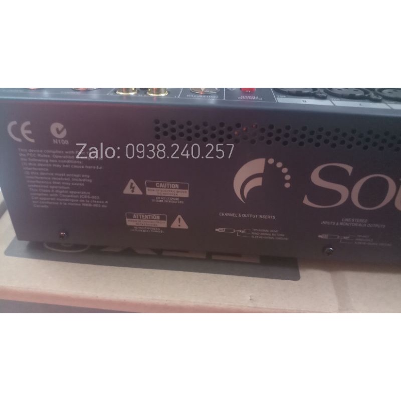 Bàn mixer soundcraft efx8 hàng chuẩn cao cấp loại 1 - mixer efx8 - efx8 - bàn mixer karaoke