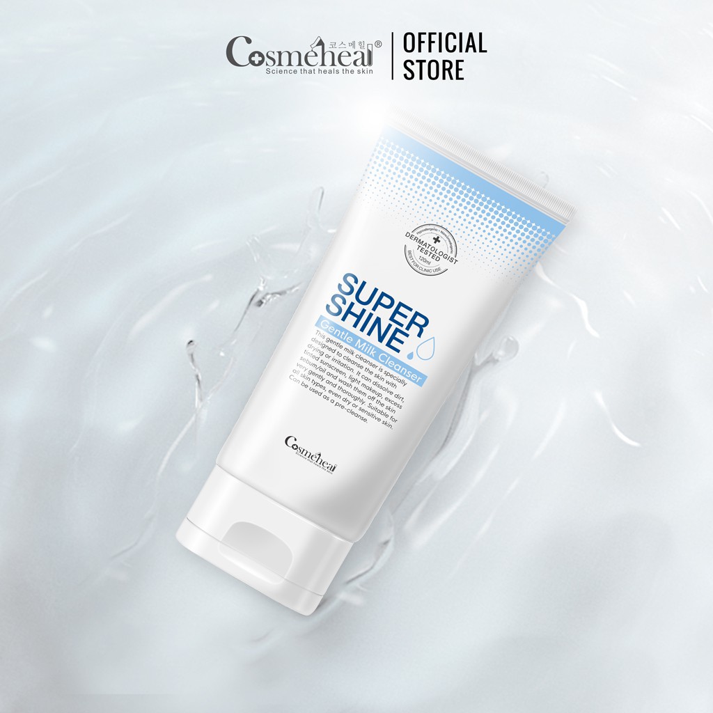 Sữa rửa mặt dạng kem Gentle Milk Cleanser Cosmeheal, kem rửa mặt dịu nhẹ, làm sạch da không gây căng da mặt | BigBuy360 - bigbuy360.vn