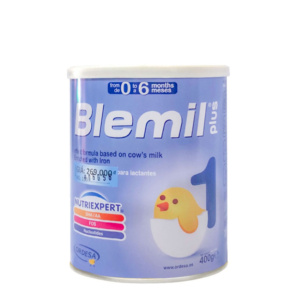 [CHÍNH HÃNG] Sữa Bột Blemil Plus 1 - Hộp 400g