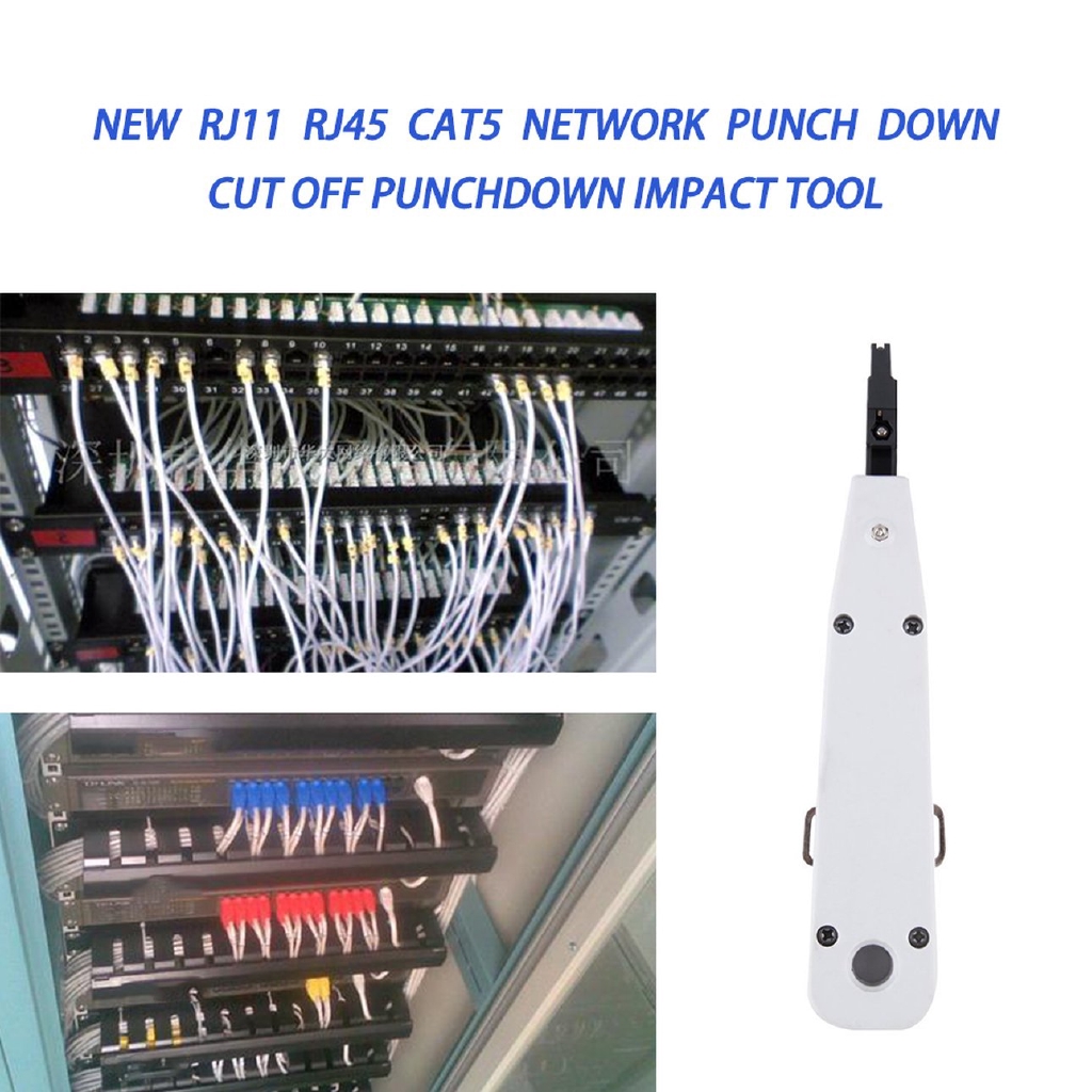 E New RJ11 RJ45 Cat5 Network Punch Down Cut Off PunchDown Impact Tool | BigBuy360 - bigbuy360.vn