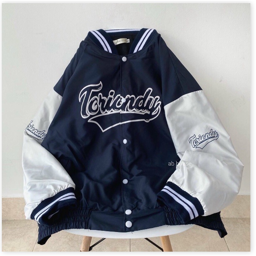 [ HÌNH THẬT 100% ] Áo Khoác Dù Unisex Nam Nữ Bomber Form Rộng In Chữ Siêu Chất Cực Hot