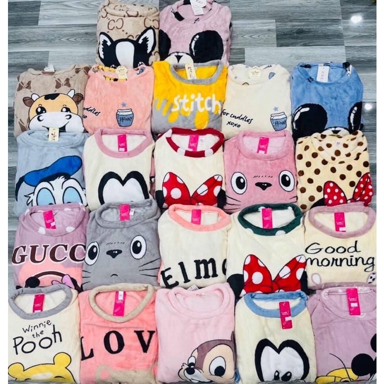 🌸 BỘ NỈ BÔNG SIÊU XINH HÀNG QUẢNG CHÂU LOẠI 1 ❤ | BigBuy360 - bigbuy360.vn