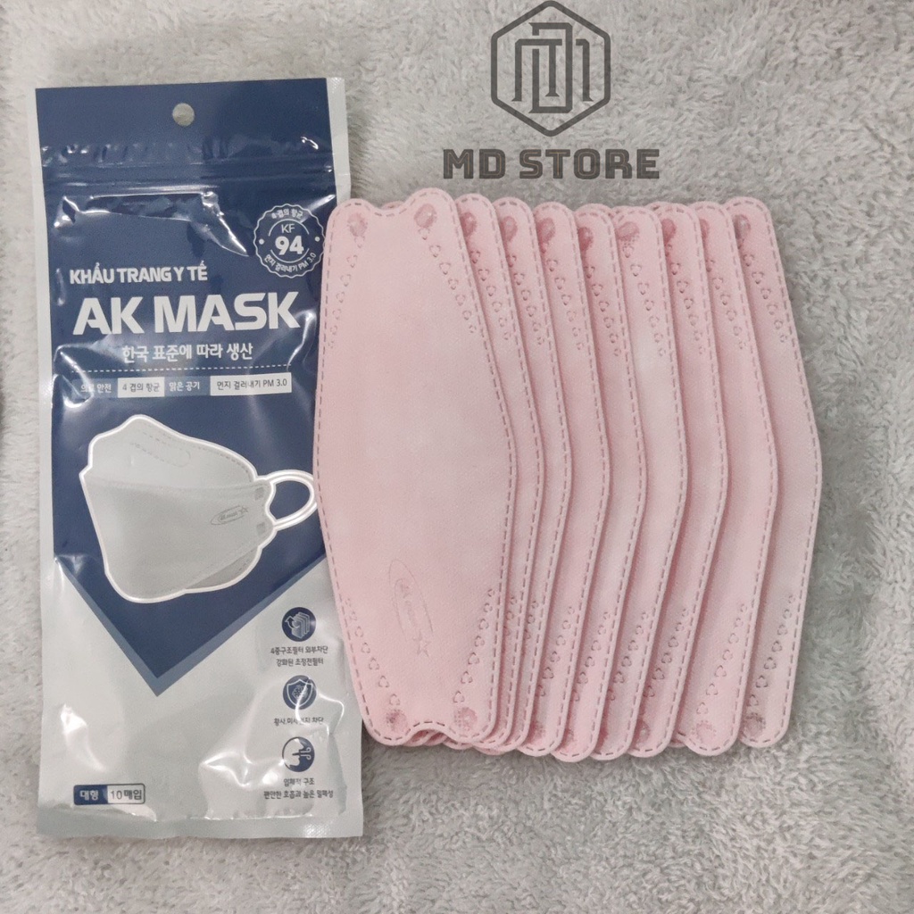 [ Giá Sỉ - SET 50 Chiếc ] Khẩu trang KF94 - 4 Lớp kháng Khuẩn Hàn Quốc Chống Bụi Mịn - Hàng Chính Hãng | BigBuy360 - bigbuy360.vn