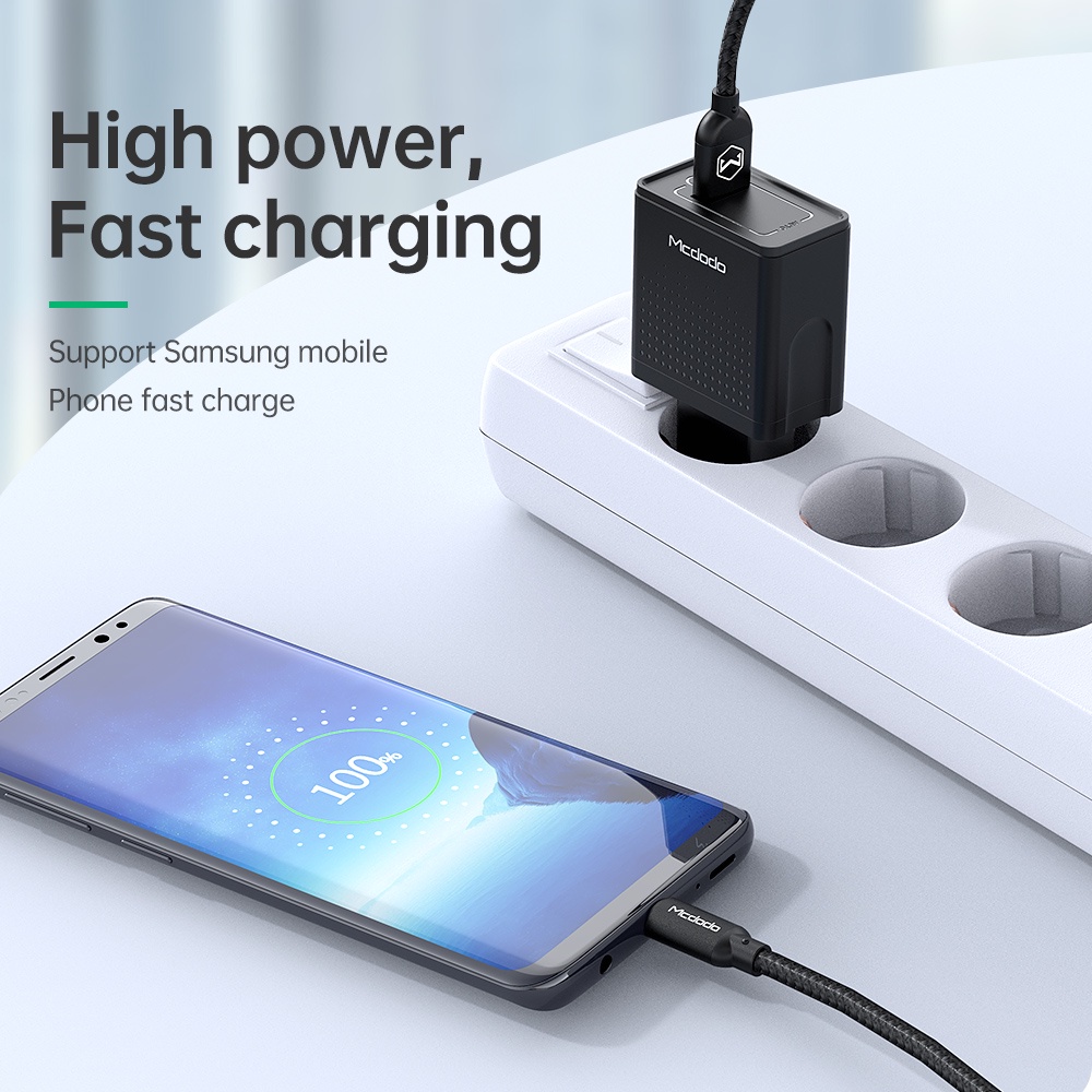 Bộ sạc nhanh Mcdodo 22.5W dành cho điện thoại android Oppo Vooc 5V/ 5A CH-580