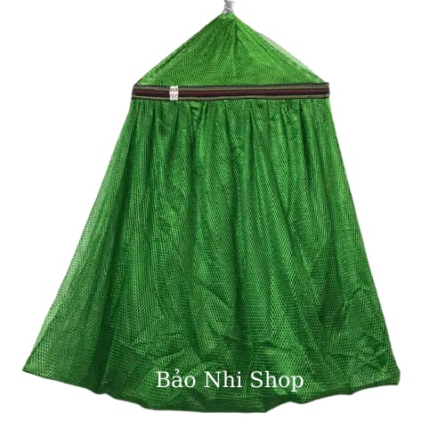 Võng lưới 2 lớp size 2M3 x 1M3 , nặng 1kg , cán thép 57cm , lưới võng người lớn