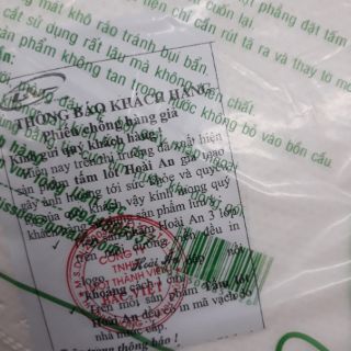 Tấm lót phân xu em bé Hoài An