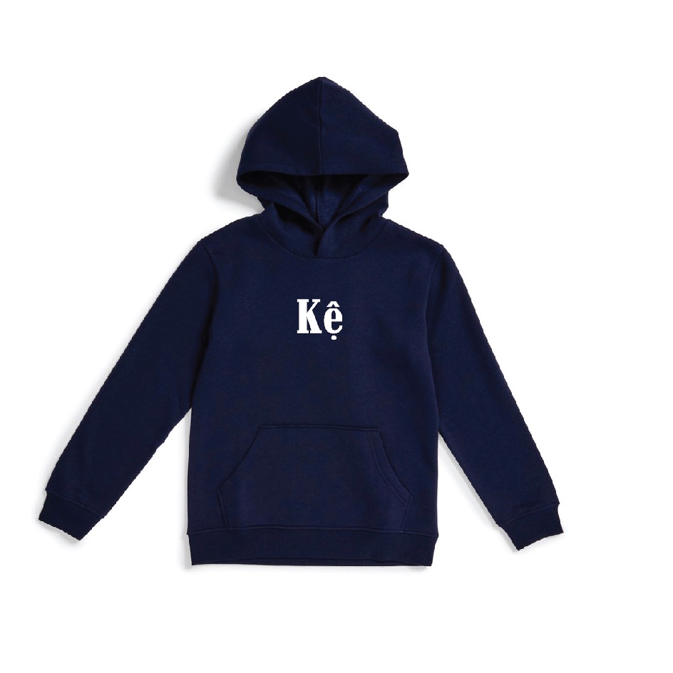 Áo Hoodie Xanh than nỉ bông dày mịn, áo nỉ nam nữ dáng unisex