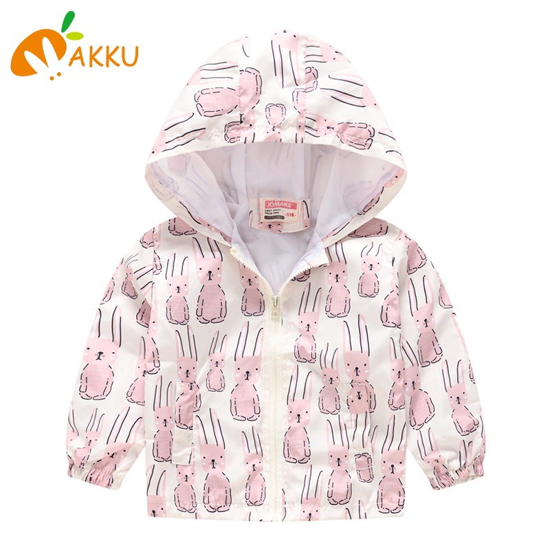 Áo Khoác Gió In Hoạt Hình Thời Trang Xuân Thu Cho Bé