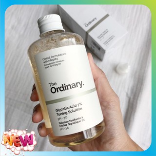 [Shopee Trợ Giá] Nước hoa hồng the Ordinary Glycolic Acid 7% Toning Solution 240ml